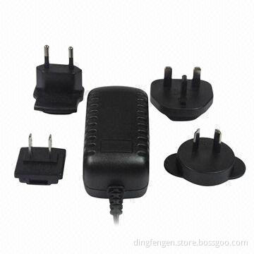 15W EN60950/EN60065/AV/ITE/CEC level V/MEPS V Green Universal AC Power Adapter